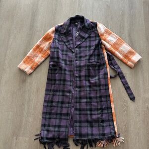 Plaid Coat
